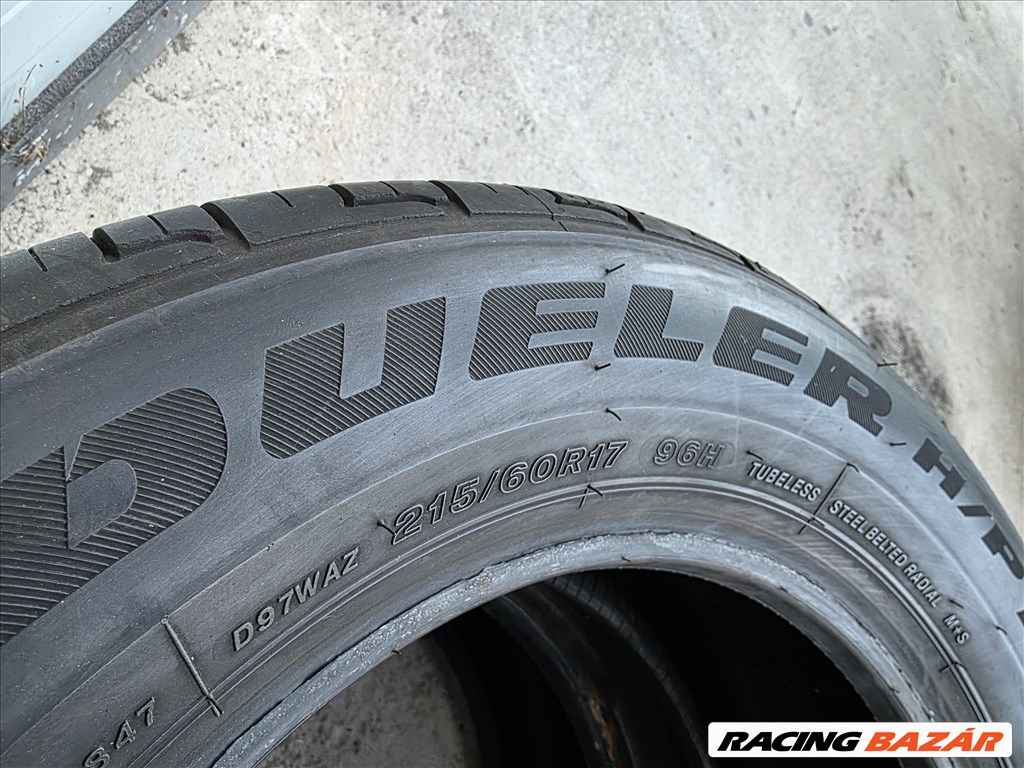 215/60R17 Bridgestone gumi 2db teljesen újszerű állapotban eladó! 4. kép