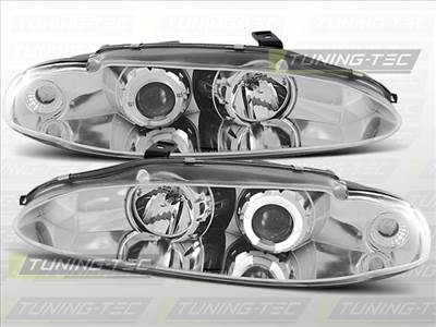 MITSUBISHI ECLIPSE 06.95-96 ANGEL EYES CHROME Tuning-Tec Fényszóró