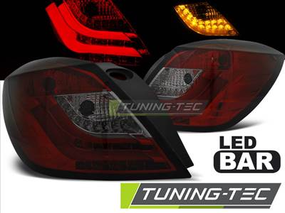 OPEL ASTRA H 03.04-09 3D GTC RED SMOKE LED Tuning-Tec Hátsó Lámpa