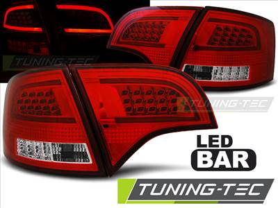 AUDI A4 B7 11.04-03.08 AVANT RED WHITE LED BAR  Tuning-Tec Hátsó Lámpa
