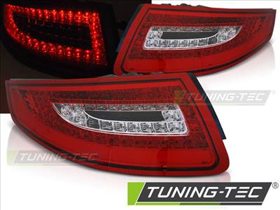 PORSCHE 911 997 04-09 RED WHITE LED Tuning-Tec Hátsó Lámpa