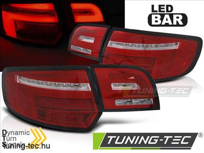 AUDI A3 8P 5D SPORTBACK 08-12 RED WHITE Tuning-Tec Hátsó Lámpa ()