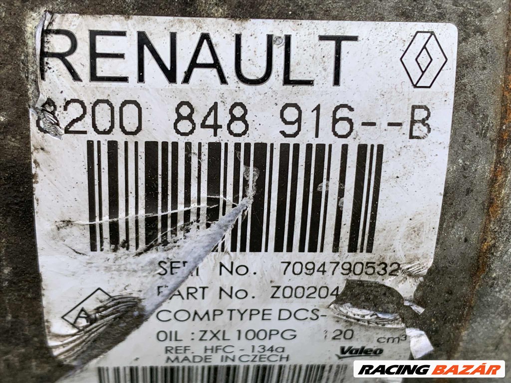 Renault Master 2.3 DCI klíma klíma kompresszor  820848916b 4. kép