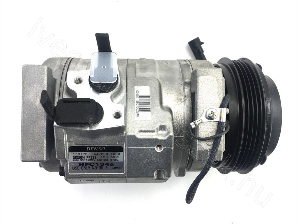 Klíma kompresszor DENSO - DAILY - 5801362246, 500060319 -  - IVECO EREDETI Eredeti új 5801362246 4. kép