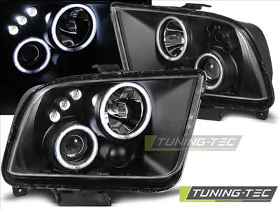 FORD MUSTANG 04-09 ANGEL EYES BLACK Tuning-Tec Fényszóró