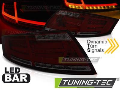 AUDI TT 04.06-02.14 RED SMOKE LED BAR Tuning-Tec Hátsó Lámpa