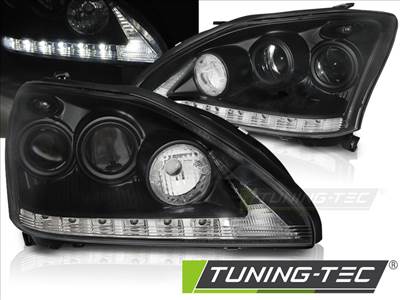 LEXUS RX 330 / 350 03-08 TUBE LIGHT BLACK Tuning-Tec Fényszóró