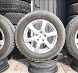 MITSUBISHI ASX ALUFELNI R16 ELADÓ! 5X114,3 lyukosztású RC alufelni, 215/65 használt Semperit téli