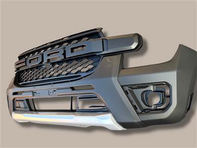 Ford Ranger Mk4 Ranger T9 Első lökhárító, lökös, díszrács