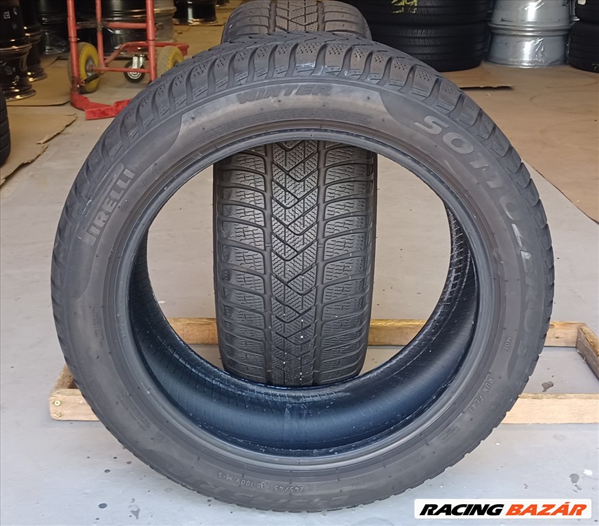 Defekttűrő Pirelli Sottozero3 Winter 245/45 R18 téli gumik 2db 3. kép