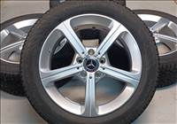 Mercedes W177 A B CLA 5x112 6,5x17 205/55 R17 téli gumikkal 4db