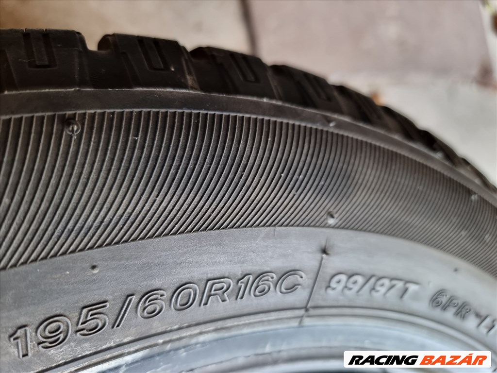 195/60R16C Lassa téli gumi 2db újszerű állapotban olcsón eladó! 6. kép