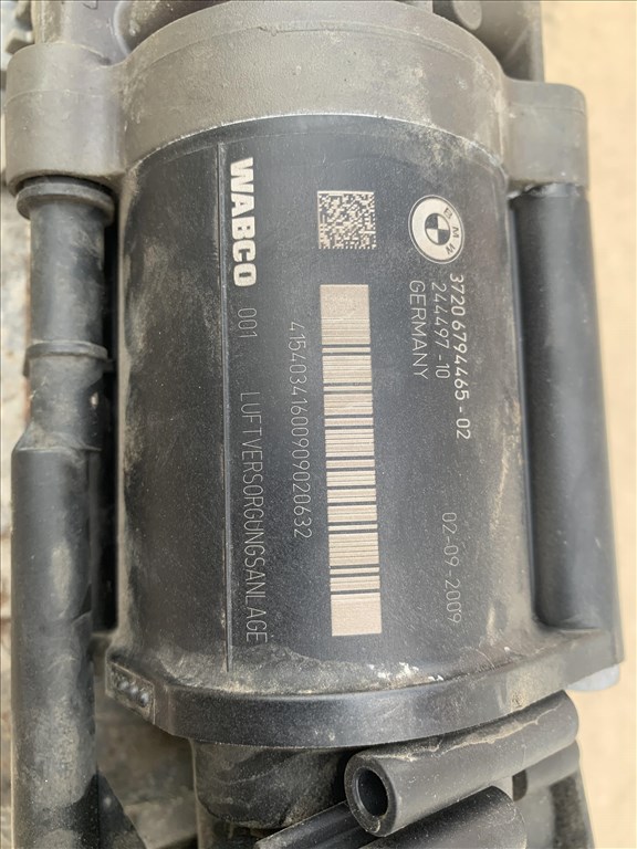 BMW F07 Gyári légrugó kompresszor  3720679446502 wabco4154033020 2. kép