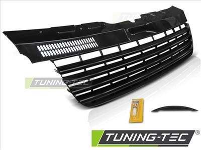 VW T5 04-09 TRANSPORTER FÉNYES FEKETE  Tuning-Tec Hűtőrács