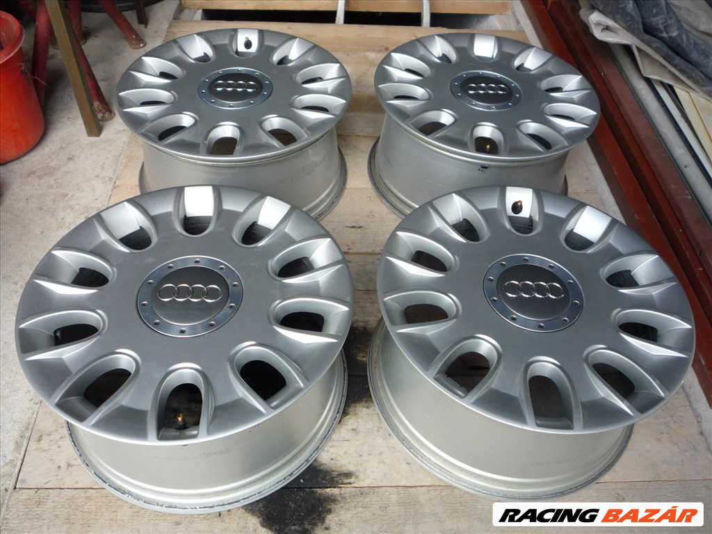 17-es AUDI gyári 5X112 alufelni garnitúra eladó! 3. kép