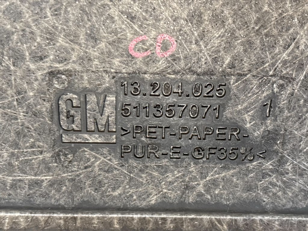 Opel Corsa D Csomagtér Tálca 9582 ,  13204025 3. kép