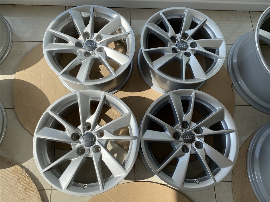 (3267) Audi 16 gyári felni alufelni, 5x112, A4 A6 3. kép