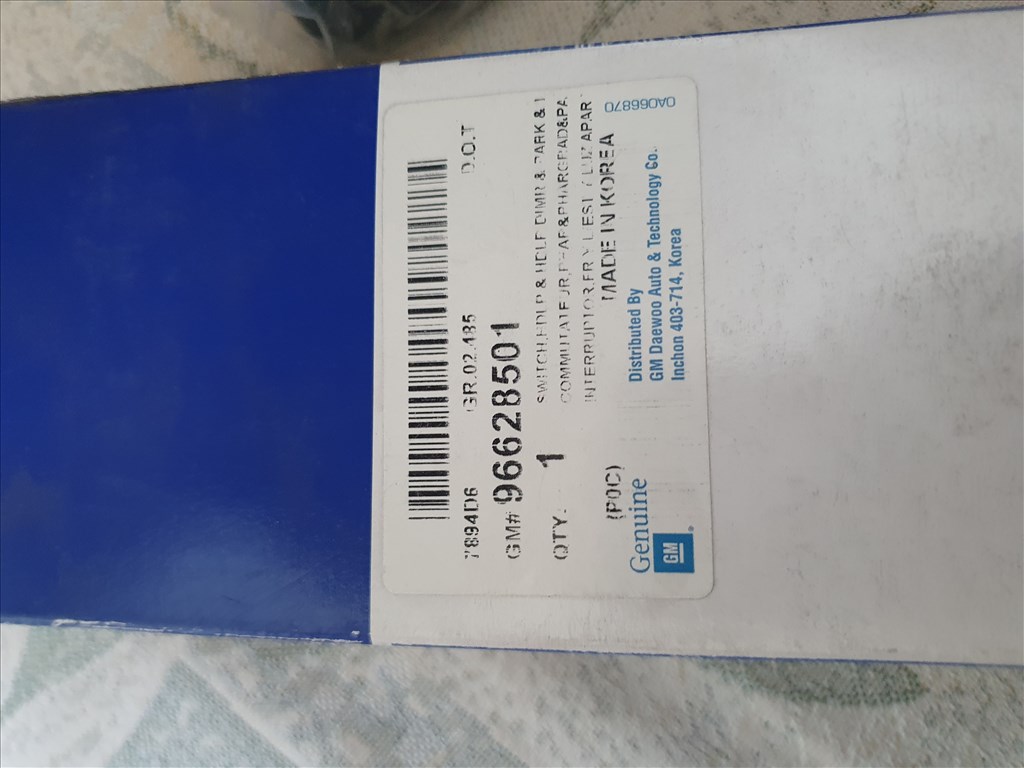 Chevrolet Captiva indexkar  96628501 3. kép