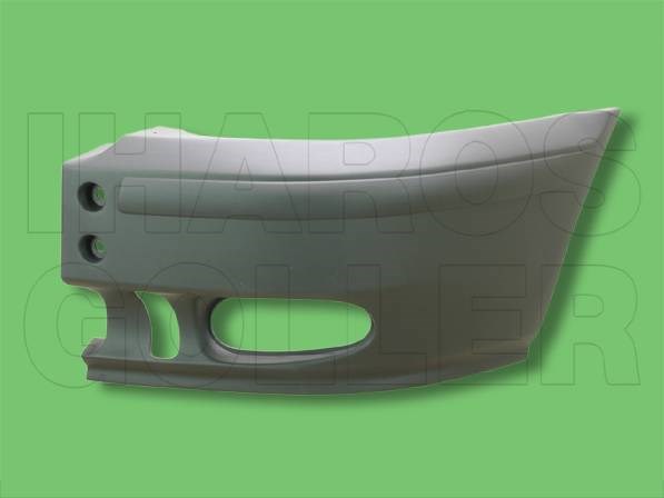 Ford Transit 2000-2006 - Első lökhárító sarok bal, ködlámpás, középszürke 1. kép