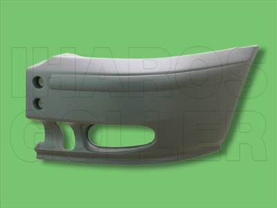 Ford Transit 2000-2006 - Első lökhárító sarok bal, ködlámpás, középszürke