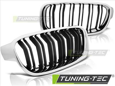 BMW F30 / F31 10.11- M3 LOOK CHROME BLACK Tuning-Tec Hűtőrács