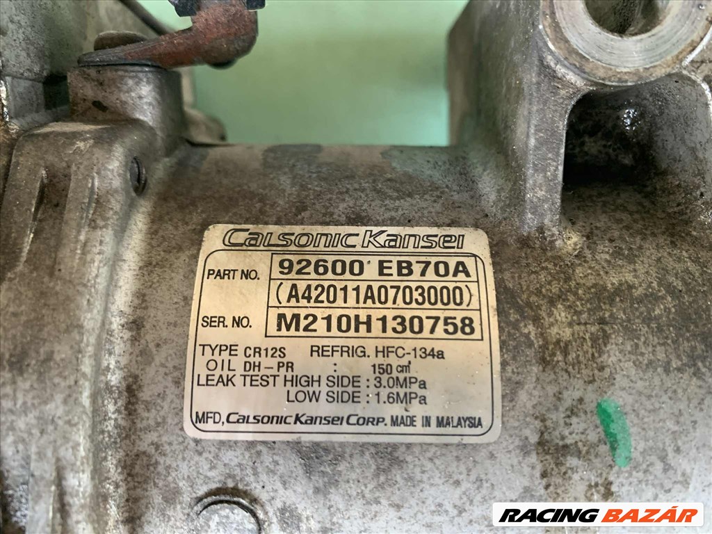 Nissan Navara 2.5 DCI D40 klimakompresszor 92600eb70a 3. kép