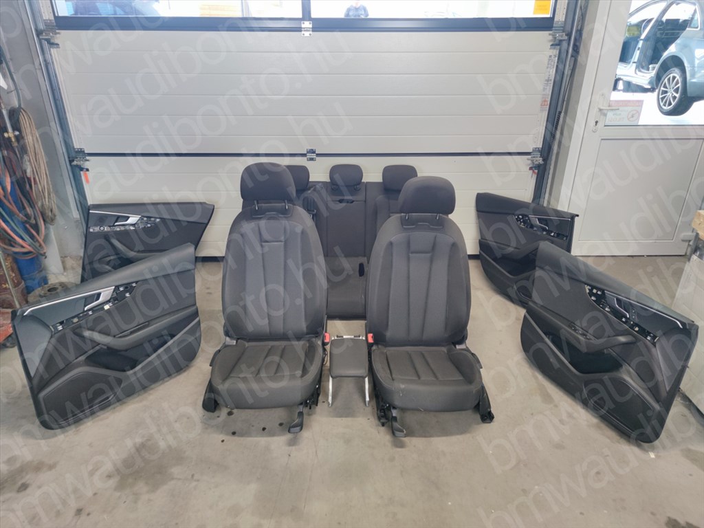 AUDI A4 B9 (8W2, 8WC) Komplett utastér ülés szett ajtókárpitokkal 1. kép