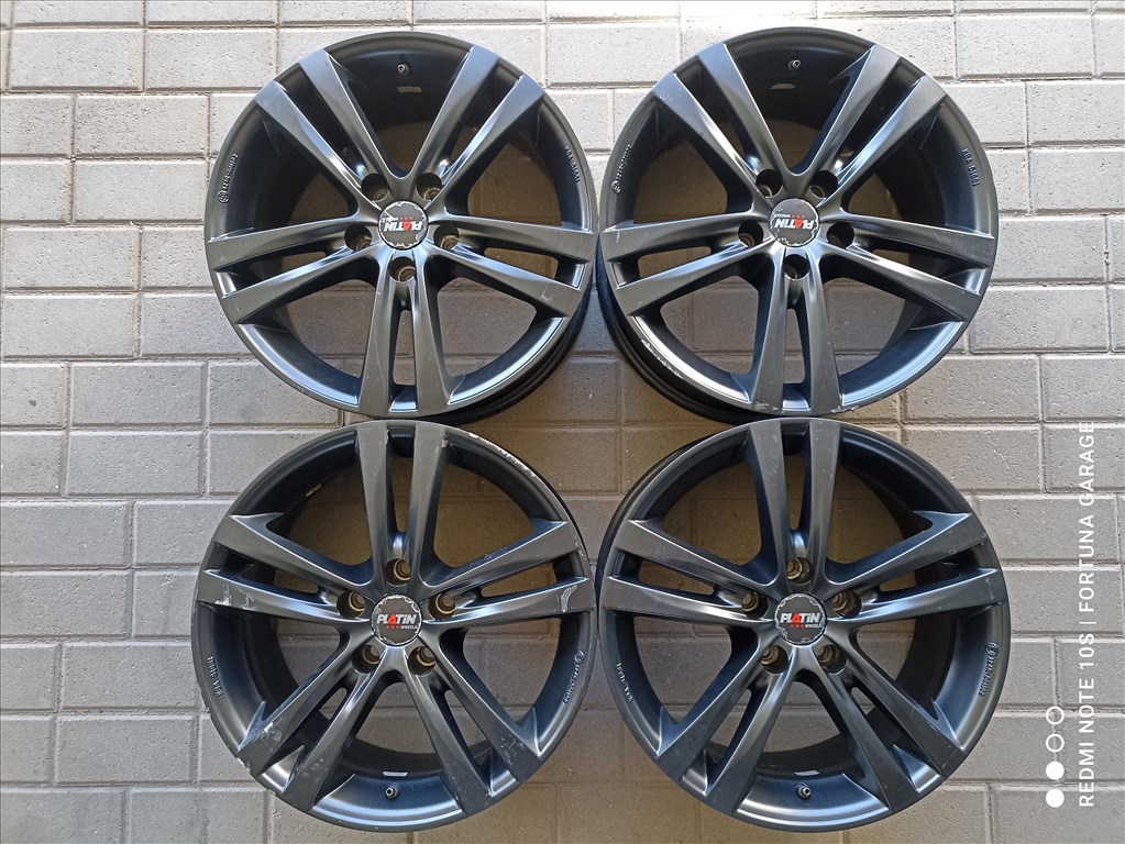 5x112 17" Platin  használt alufelni garnitúra 1. kép