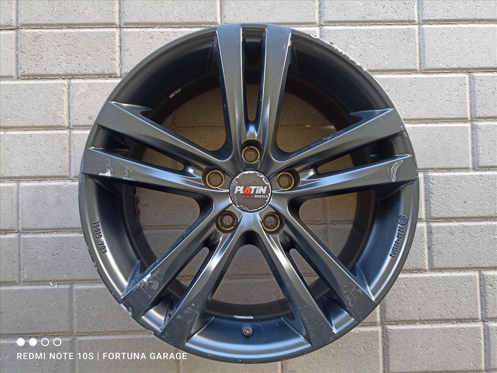 5x112 17" Platin  használt alufelni garnitúra 3. kép