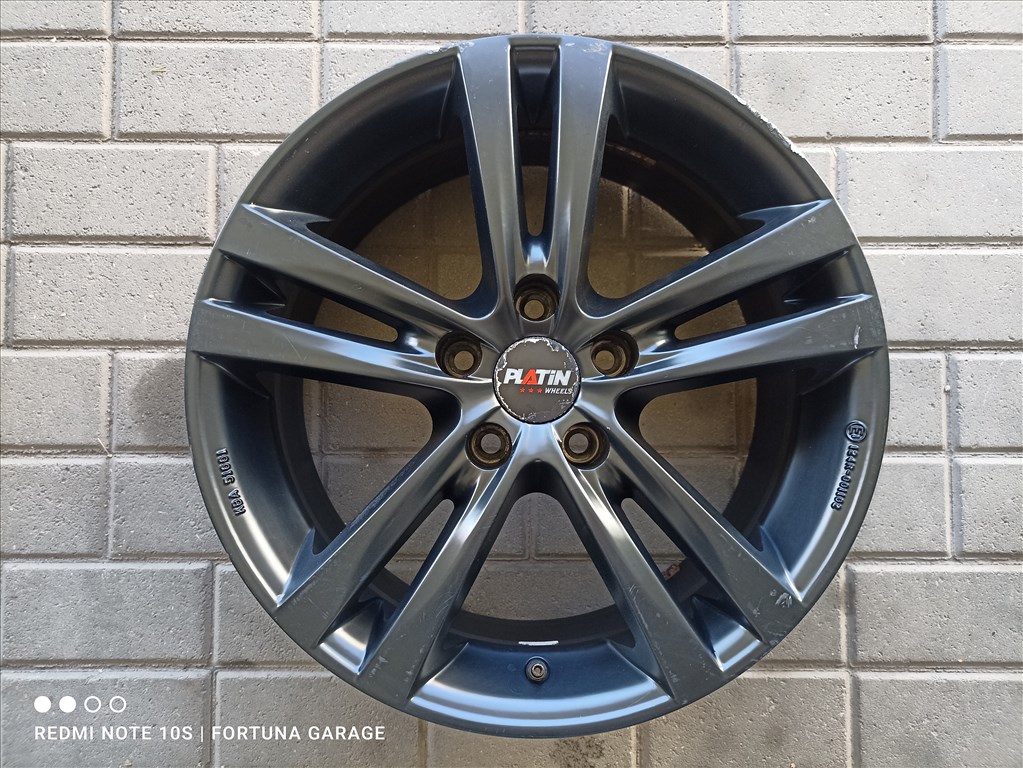 5x112 17" Platin  használt alufelni garnitúra 4. kép