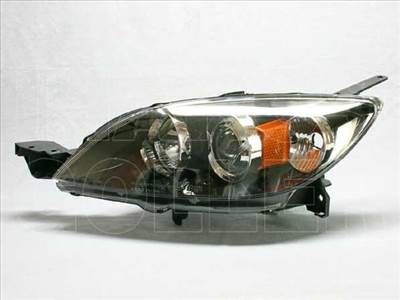 Mazda 3 2003-2006 - Fényszóró HB3/H7 bal, 5 ajtós (belülr. áll.) DEPO