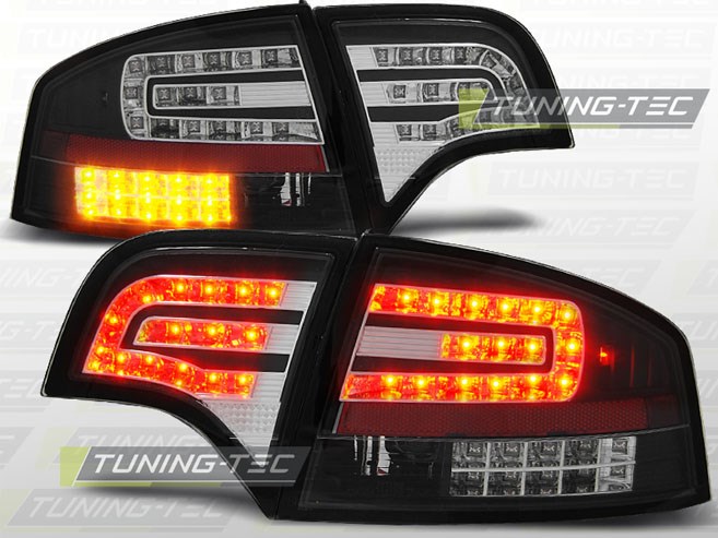 AUDI A4 B7 11.04-03.08 SEDAN BLACK LED  Tuning-Tec Hátsó Lámpa 1. kép