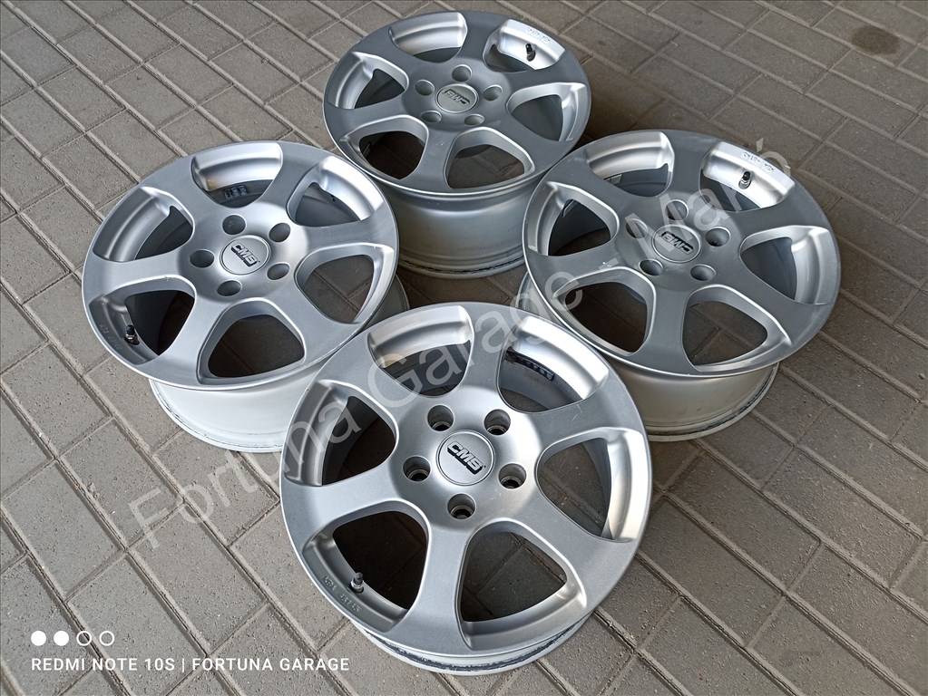 5x120 16" CMS C10 használt alufelni garnitúra +TPMS (BMW) 2. kép