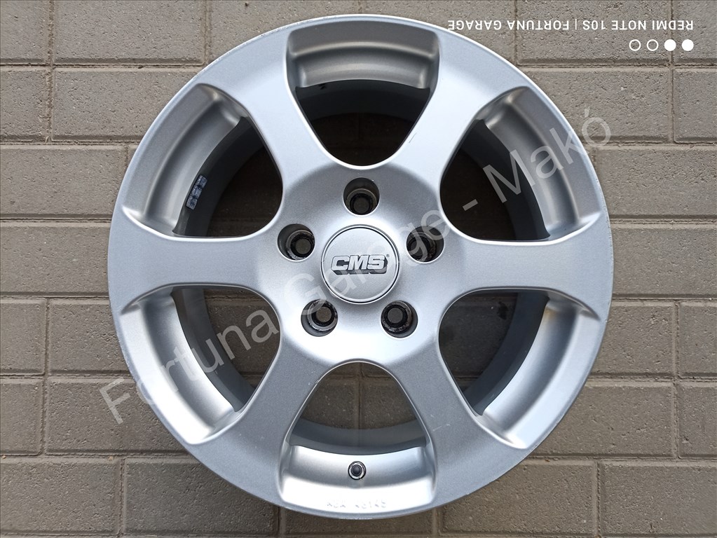 5x120 16" CMS C10 használt alufelni garnitúra +TPMS (BMW) 6. kép