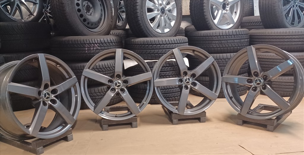 Mercedes W253 W254 GLC klasse style alufelnik 5x112 8x19 ET27 4db 6. kép