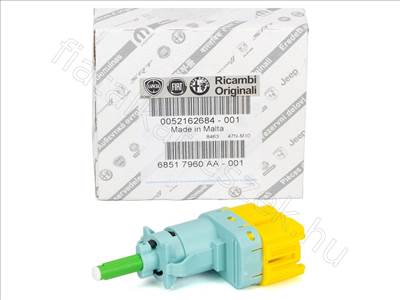 Féklámpa kapcsoló  - JUMPER, GIULIETTA, DUCATO, BOXER - 52162684, 1398492080 -  - FIAT eredeti Eredeti új 52162684