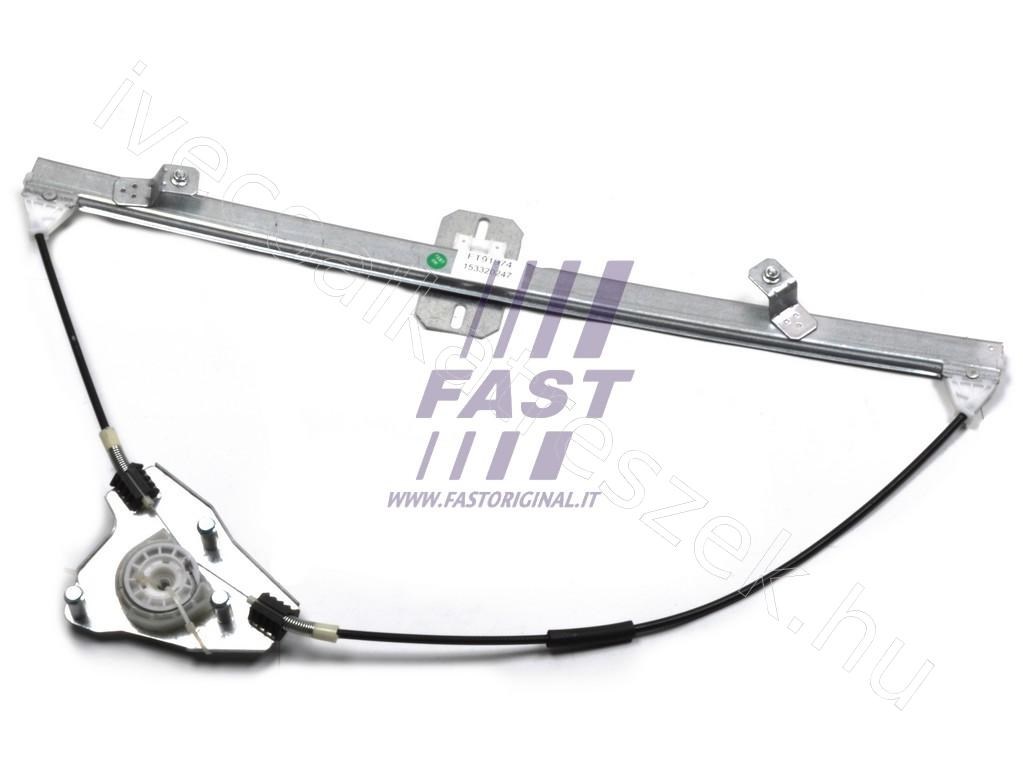 Jobb ablakemelő szerkezet - MASTER, DAILY, MOVANO, INTERSTAR - FT91974, 504173866 -  - Fastoriginal Utángyártott új 504173866 2. kép
