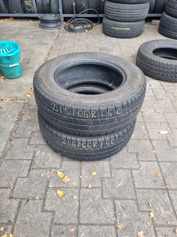  215/6515" használt Kleber Transalp 2 téli gumi 2db  1. kép