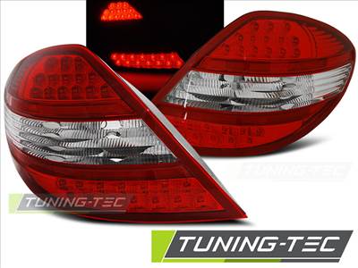 MERCEDES R171 SLK 04-11 RED WITE LED Tuning-Tec Hátsó Lámpa