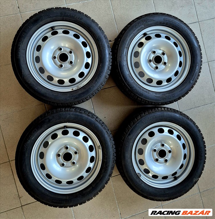  16" lemezfelni 5x112 , Taurus téligumi 7mm  2. kép