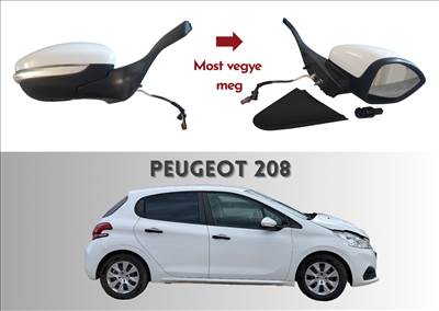 Bontásra: Peugeot 208 I jobb visszapillantó tükör  vf3crbhw6gt100219 psabh021jbha3145549