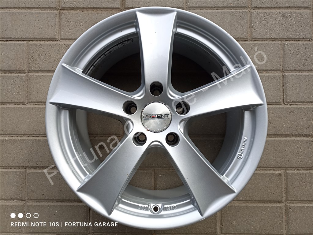 5x120 17" Dezent TX használt alufelni garnitúra 3. kép