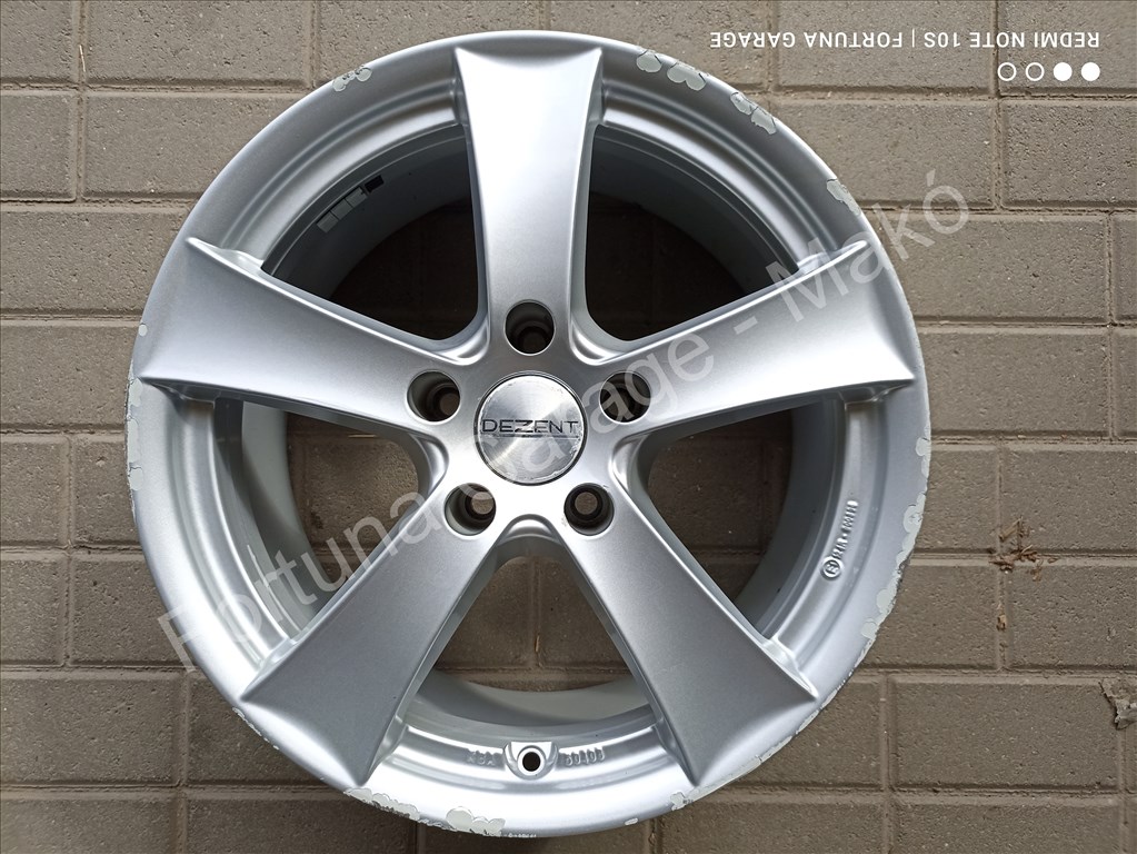 5x120 17" Dezent TX használt alufelni garnitúra 4. kép
