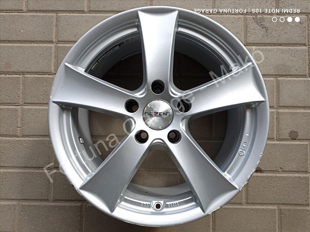 5x120 17" Dezent TX használt alufelni garnitúra 5. kép