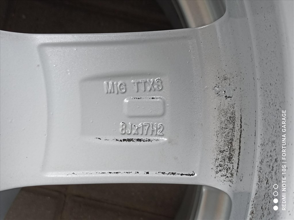 5x120 17" Dezent TX használt alufelni garnitúra 7. kép