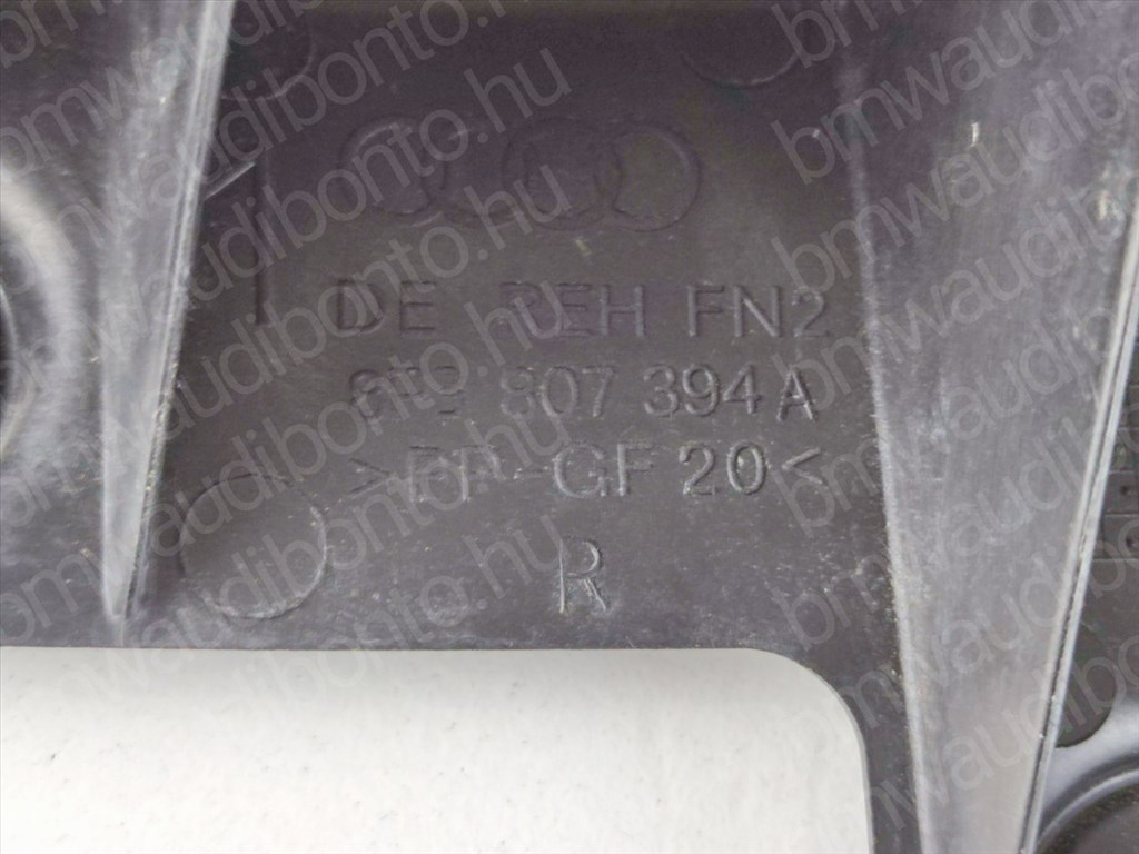 AUDI A3 Sportback (8PA) Jobb hátsó lökhárító tartó (műanyag) (8P3807394A) 2. kép