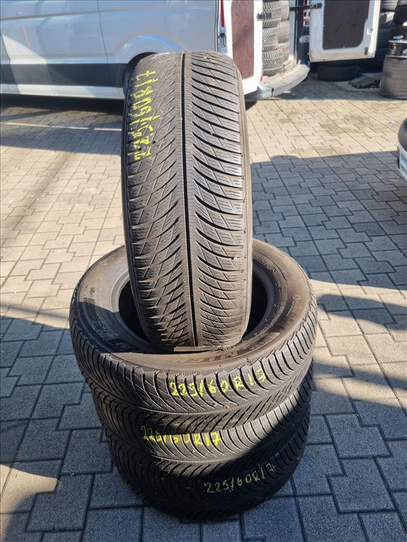  225/6017" újszerű Michelin Pilot Alpin 5 téli gumi 4db  3. kép