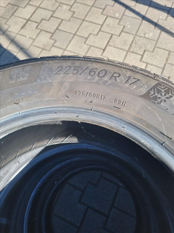  225/6017" újszerű Michelin Pilot Alpin 5 téli gumi 4db  6. kép