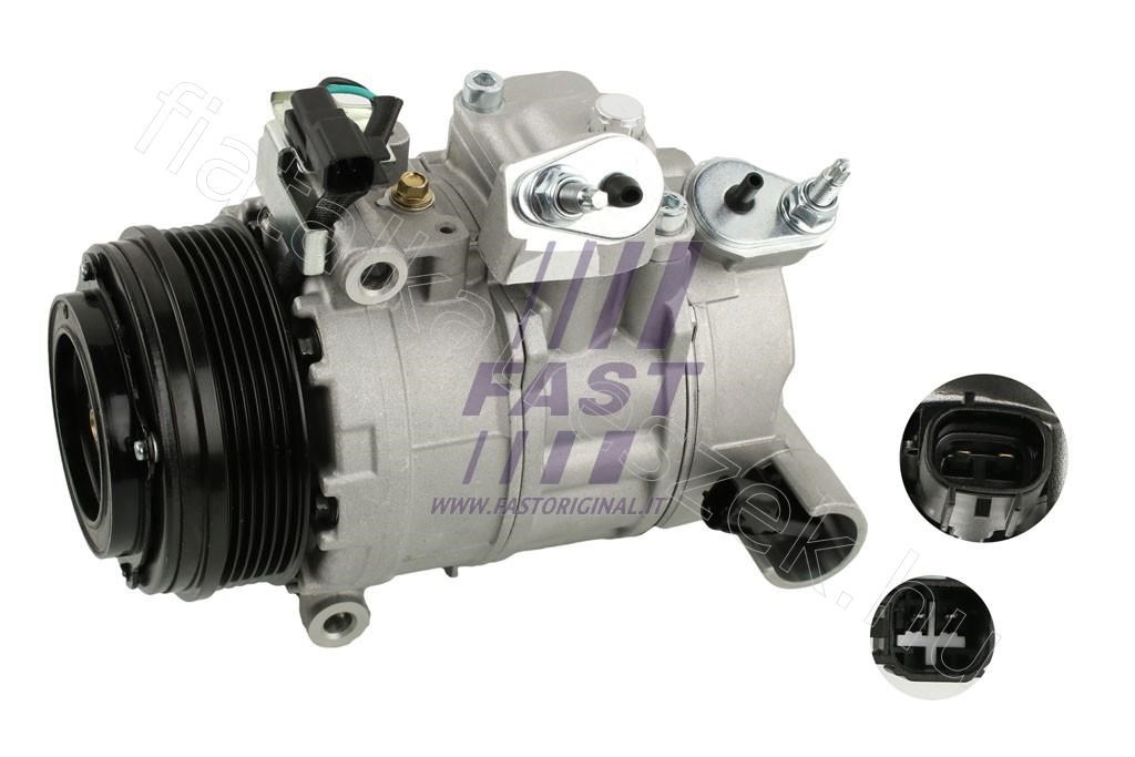 Klímakompresszor FORD TRANSIT CONNECT 13> 1.5/1.6 TDCI - MONDEO, TRANSIT, FUSION, FOCUS, TOURNEO, C-MAX - FT56312, 1837444 -  - Fastoriginal Utángyártott új 1837444 2. kép