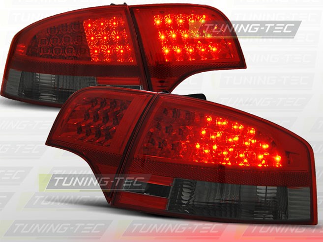 AUDI A4 B7 11.04-11.07 SEDAN RED SMOKE LED  Tuning-Tec Hátsó Lámpa 1. kép